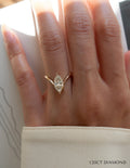 2.0CT Marquise Cut Moissanite Unique Engagement Ring 2.0CT Marquise Cut Moissanite Unique Engagement Ring